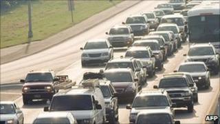 Busy highway
