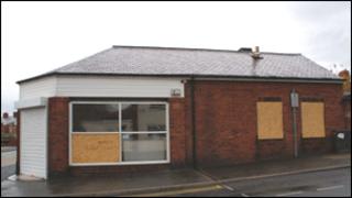 The Ronor launderette in Johnstown, Wrexham