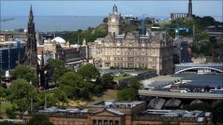 View of Edinburgh