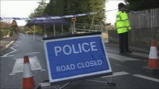 Scene of the accident in Bath