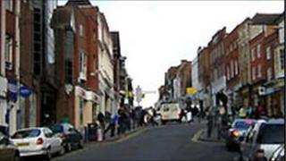 Guildford town centre