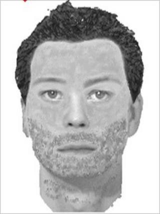 An efit of the man police would like to question