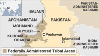 Pakistan north-west map