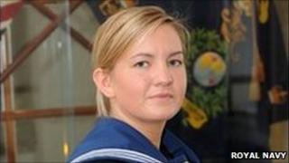 Kate Nesbitt. Pic: Royal Navy