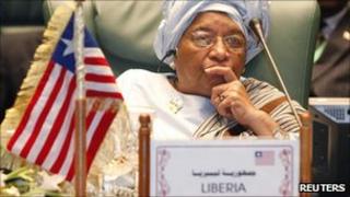 Ellen Johnson-Sirleaf, 10 October 2010