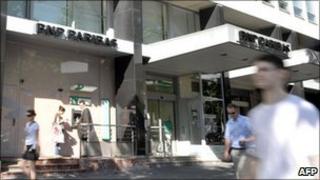 BNP Paribas branch