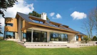Award winning house The Lodge in Guernsey