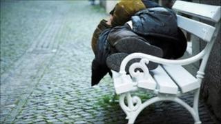 Homeless person