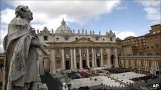 St Peter's Square at the Vatican (file)