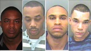 Wayne Williams, Tarique Jules, Cleon Perry and Scott Raphael