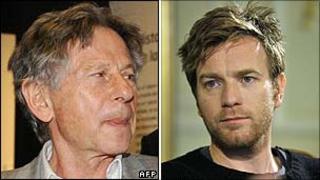 Roman Polanski and Ewan McGregor