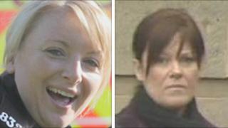 Pc Julie Neve (left) and Sgt Lynne McKevitt