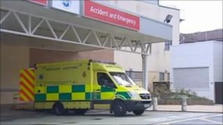Morriston Hospital's A&E department