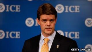 Director of US Immigration and Customs Enforcement John Morton (pictured in October)