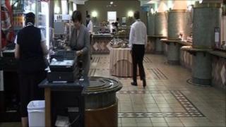 Stormont canteen