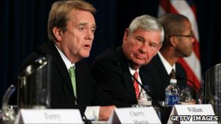 William Reilly and former Florida Senator Bob Graham
