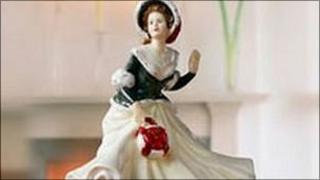 A Royal Doulton figurine produced for the Waterford Wedgwood group