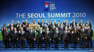 G20 leaders at Seoul summit