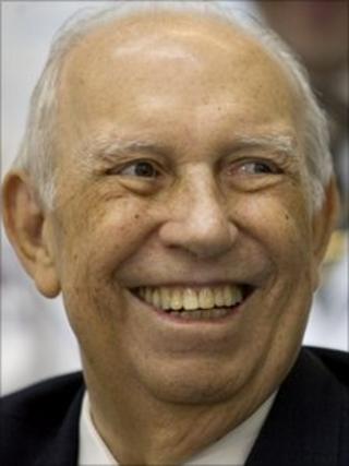 Brazil's Vice-President Jose Alencar during a news conference, in Sao Paulo, file pic, February 2009