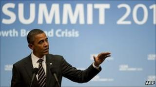 US President Barack Obama