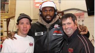 Audley Harrison and boxing coaches