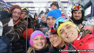 Skiers. Pic: CairnGorm Mountain