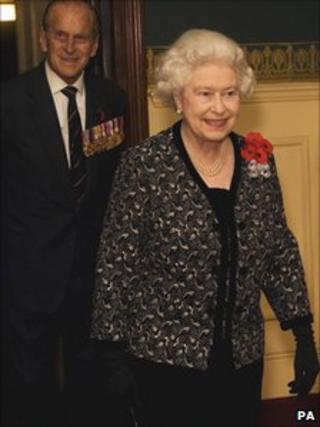 The Queen and Duke of Edinburgh