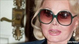 Zsa Zsa Gabor, pictured in 1992