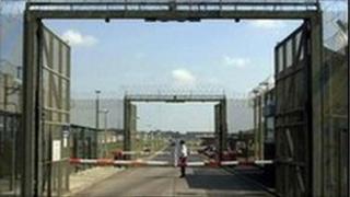 Gates of Maghaberry Prison