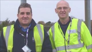 Iain Hall and Jim Ferguson