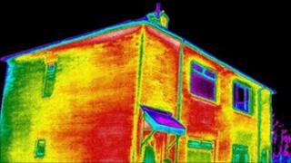 Uninsulated house