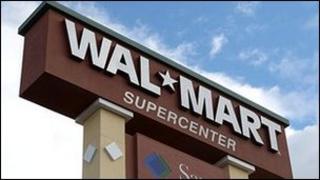 Wal-Mart sign