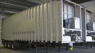 Unsuitable waste trailer