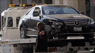 Ronni Chasen's car
