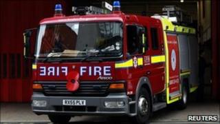 London fire engine