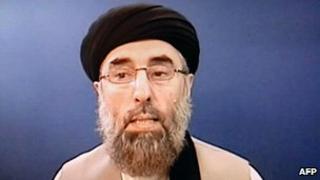 Gulbuddin Hekmatyar pictured in May 2007