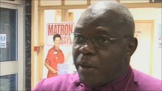 Archbishop of York at the West Cumberland Hospital