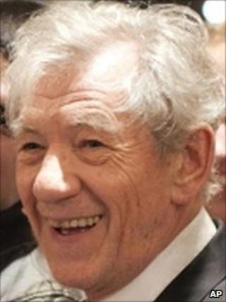 Sir Ian McKellen - library picture