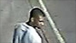 CCTV footage of man suspected of necklace thefts