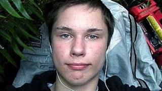 Self-portrait by Colton Harris-Moore on a stolen camera