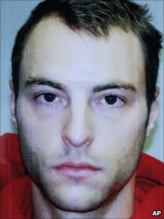 Matthew Hoffman, in a booking photo from the Knox County sheriff's office