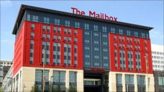 The Mailbox building