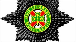 Irish Guards crest