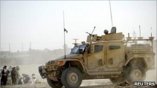 British Army troops in Afghanistan