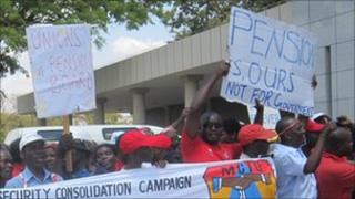 Protesters