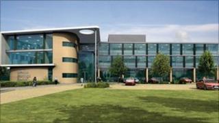 Artist's impression of new HQ