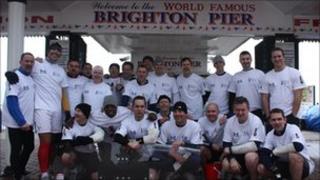 Police on Brighton Pier