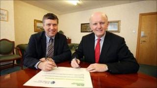 Ciaran Devane and Michael McGimpsey