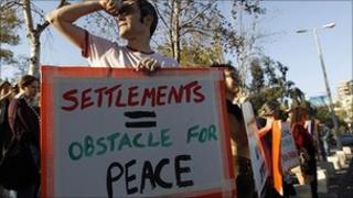 Israeli activist backs Palestinians against Jewish settlements in East Jerusalem (file image)