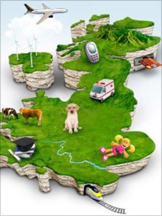 Map of UK